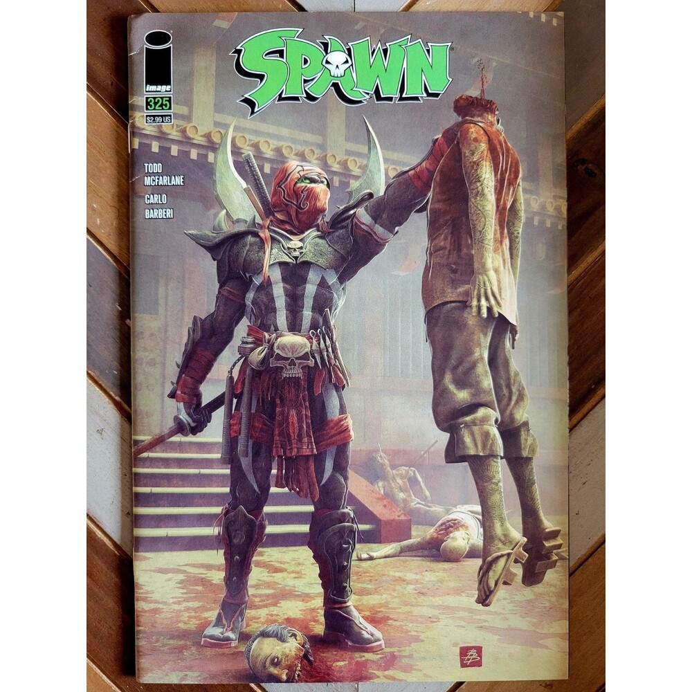 Spawn #325 FN 6.0 (Image Comics 2022) McFarlane! SINN Story! Bjorn Barends Cover